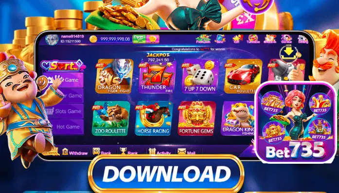 BET735 GAME SLOT IMAGE